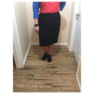 Black Pencil Skirt